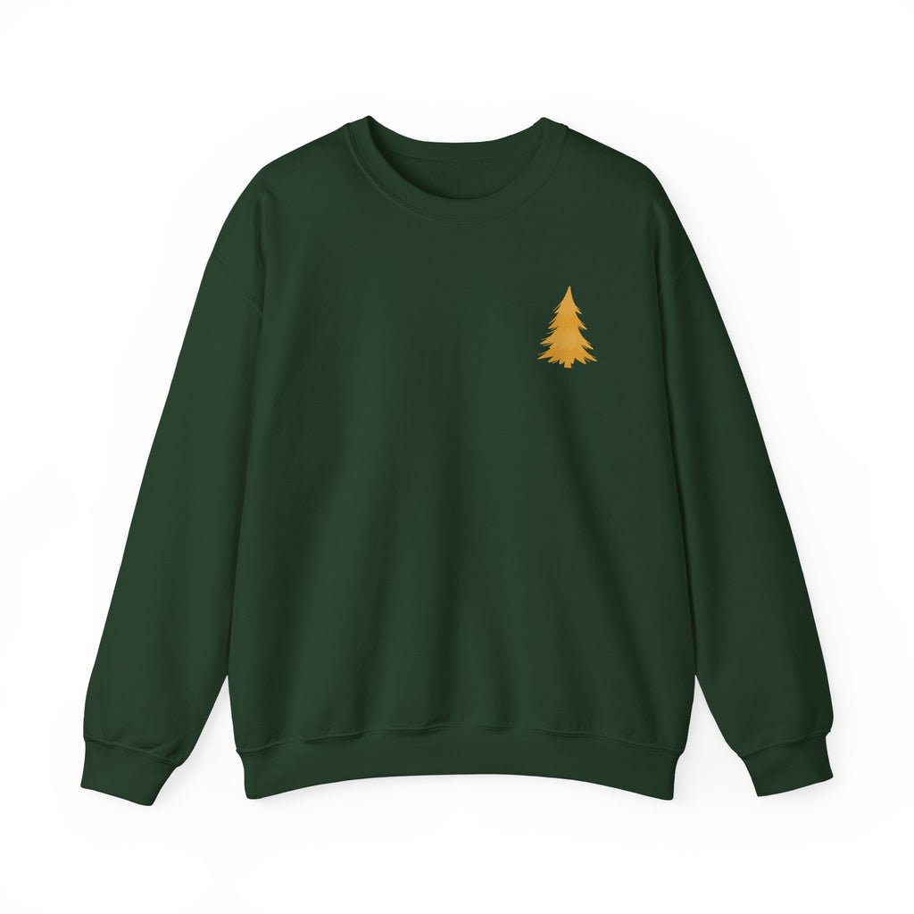 Cozy Winter Tree Sweatshirt, Unisex Holiday Sweatshirt, Perfect for Christmas, Gift for the Season, Trendy Seasonal Apparel