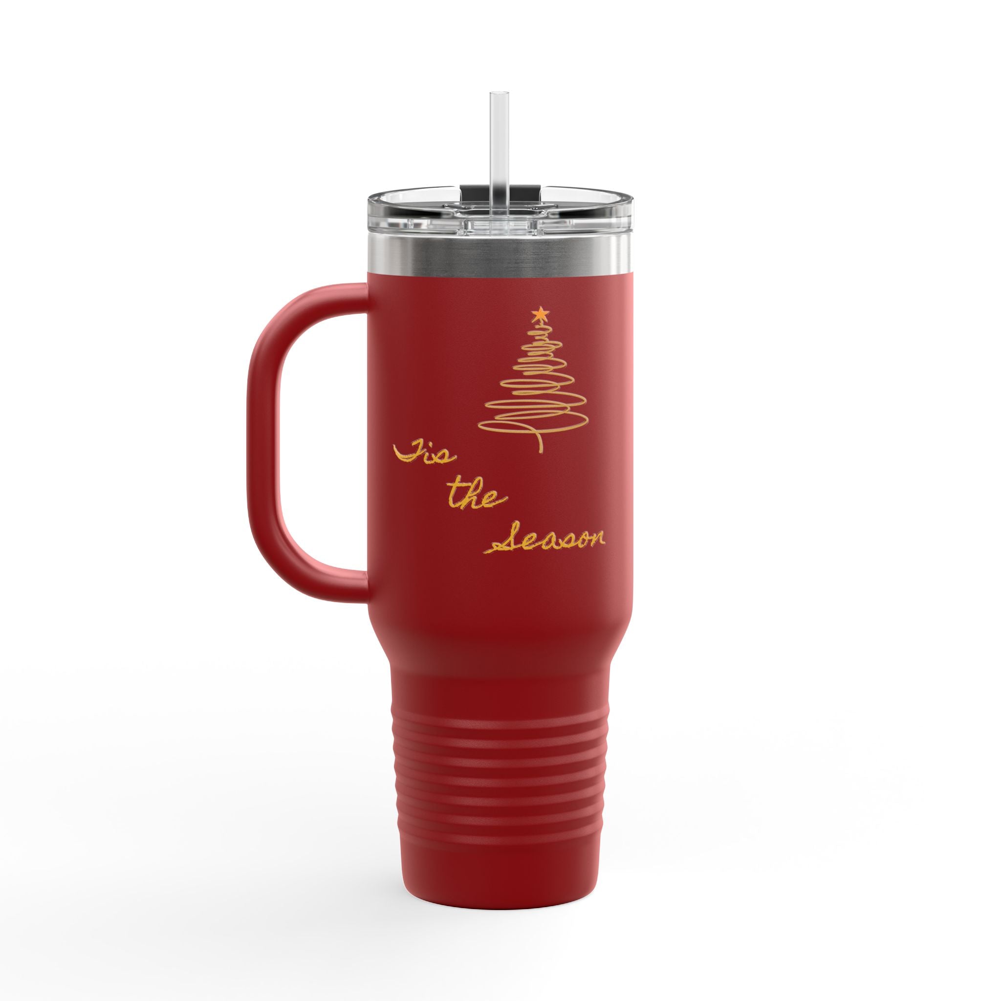 Holiday Inspired Insulated Travel Mug, 40oz