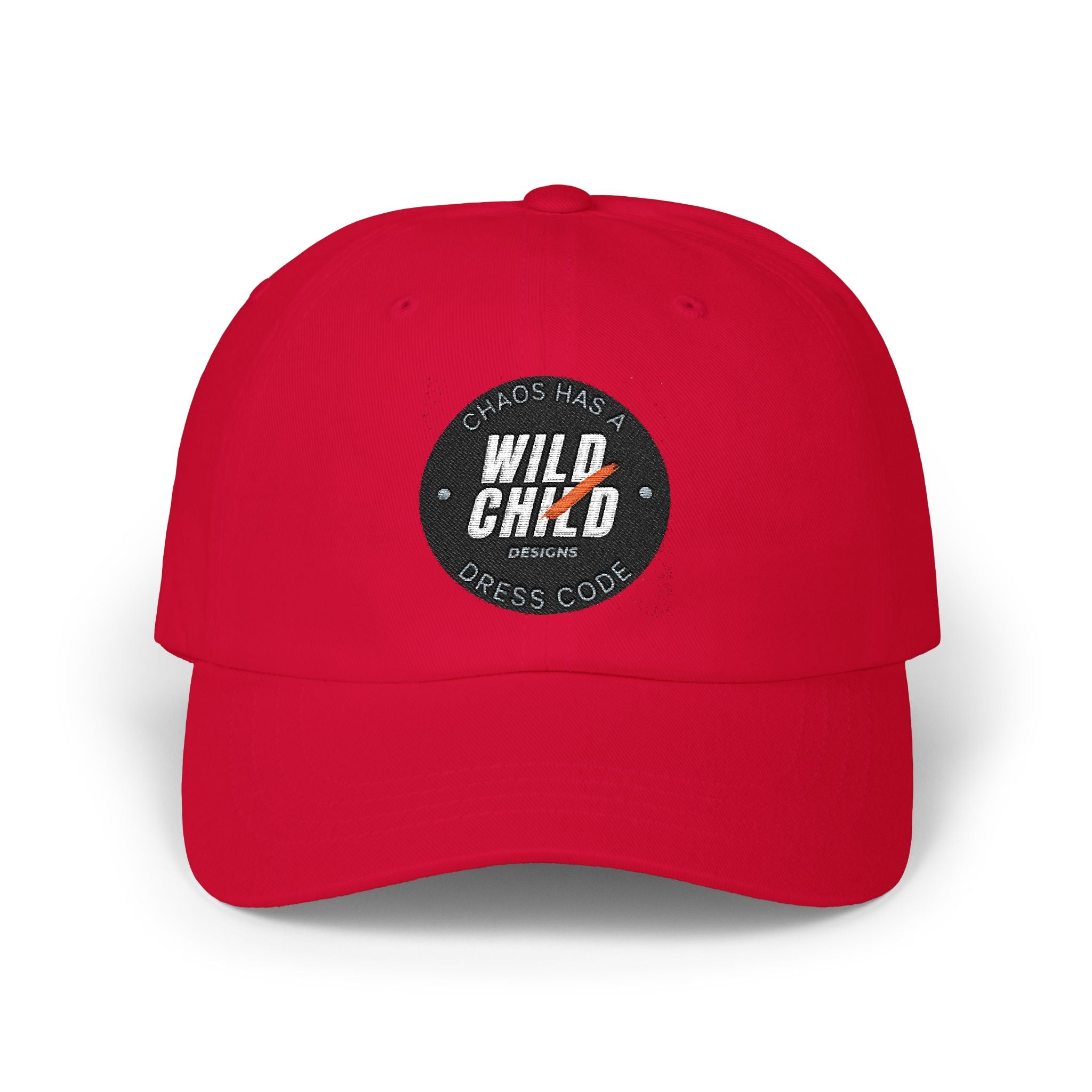 Wild Child Dad Cap – Embroidered 'Wild Child' Patch Baseball Hat