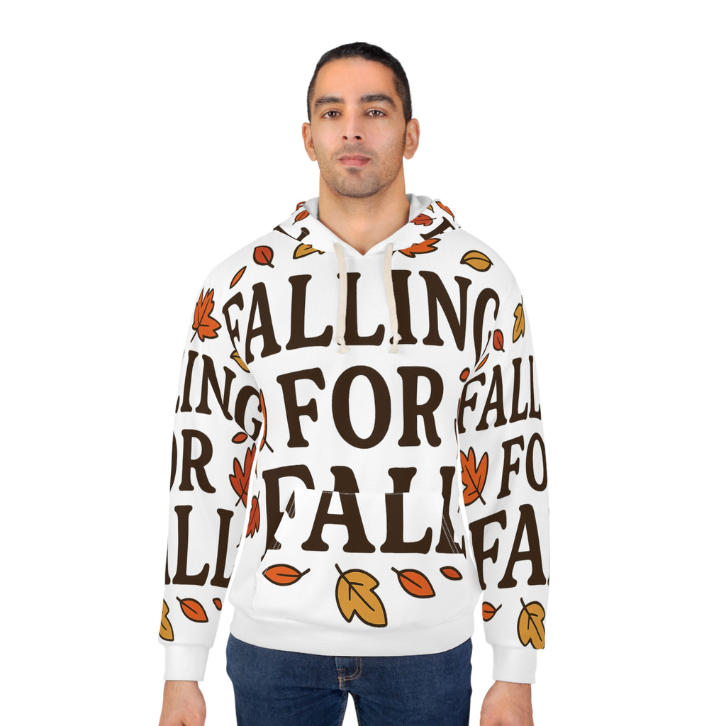 🍁 Falling For Fall Hoodie – Cozy Autumn Vibes 🍂 Perfect for Halloween, Thanksgiving, Gift Idea