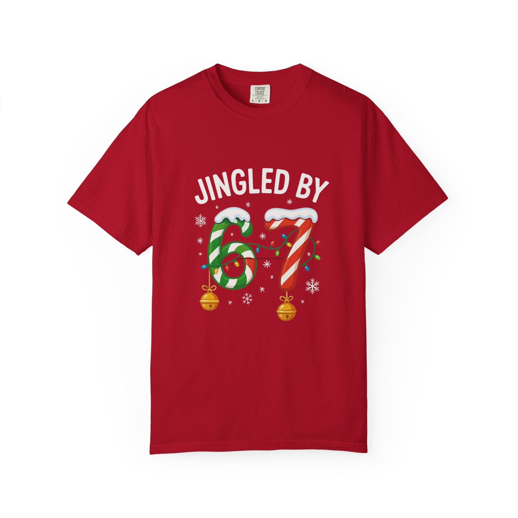 Jingled By 67 Unisex Holiday T-Shirt