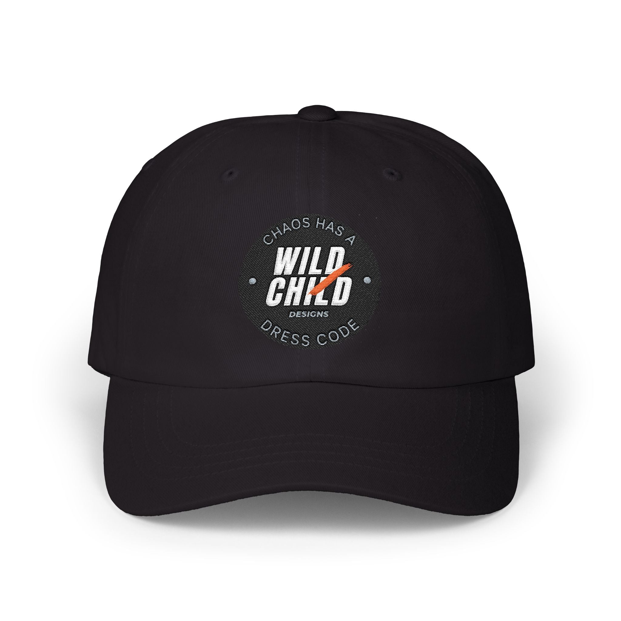 Wild Child Dad Cap – Embroidered 'Wild Child' Patch Baseball Hat