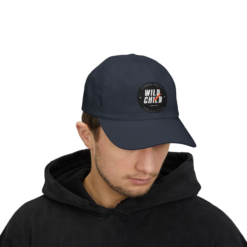 Wild Child Dad Cap – Embroidered 'Wild Child' Patch Baseball Hat