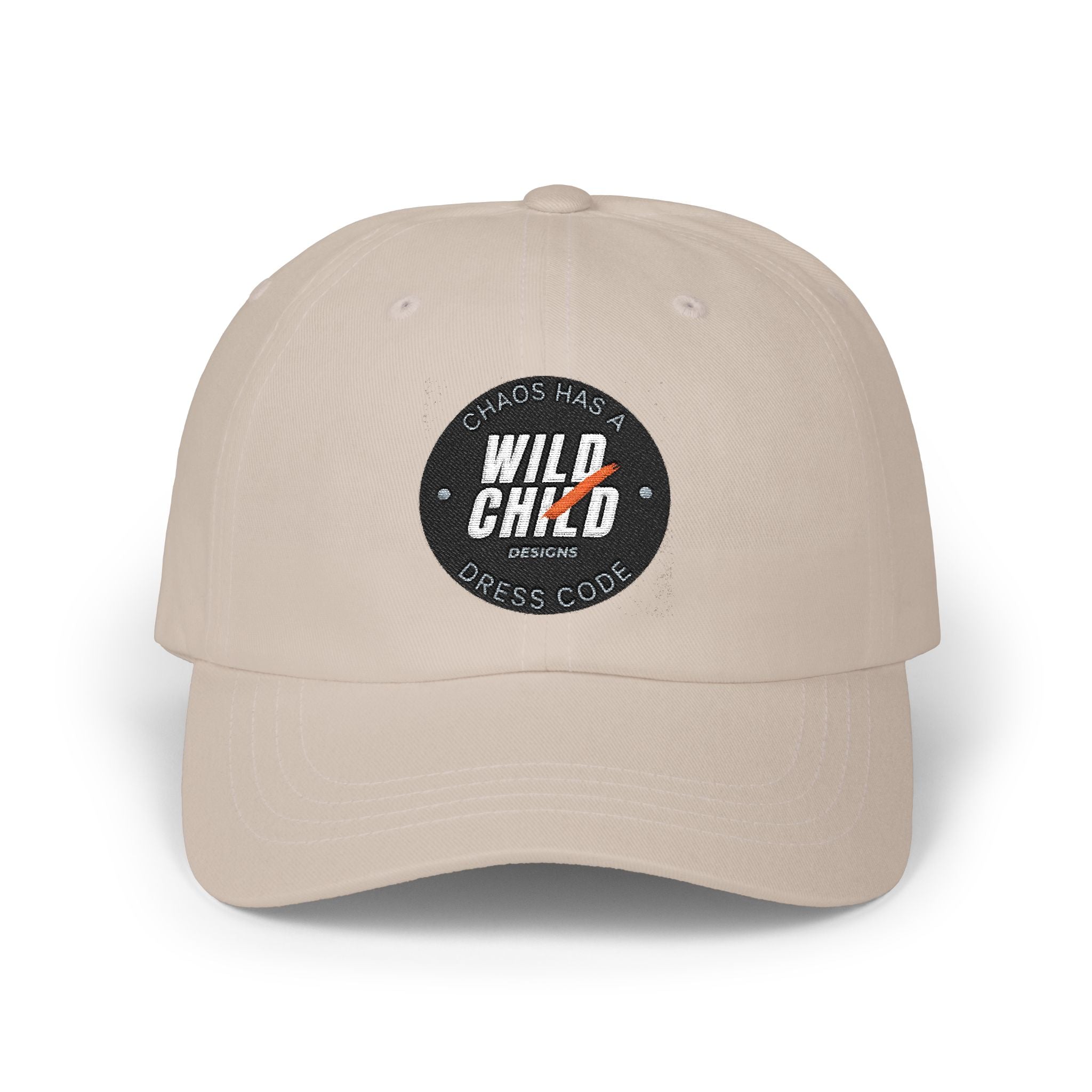 Wild Child Dad Cap – Embroidered 'Wild Child' Patch Baseball Hat