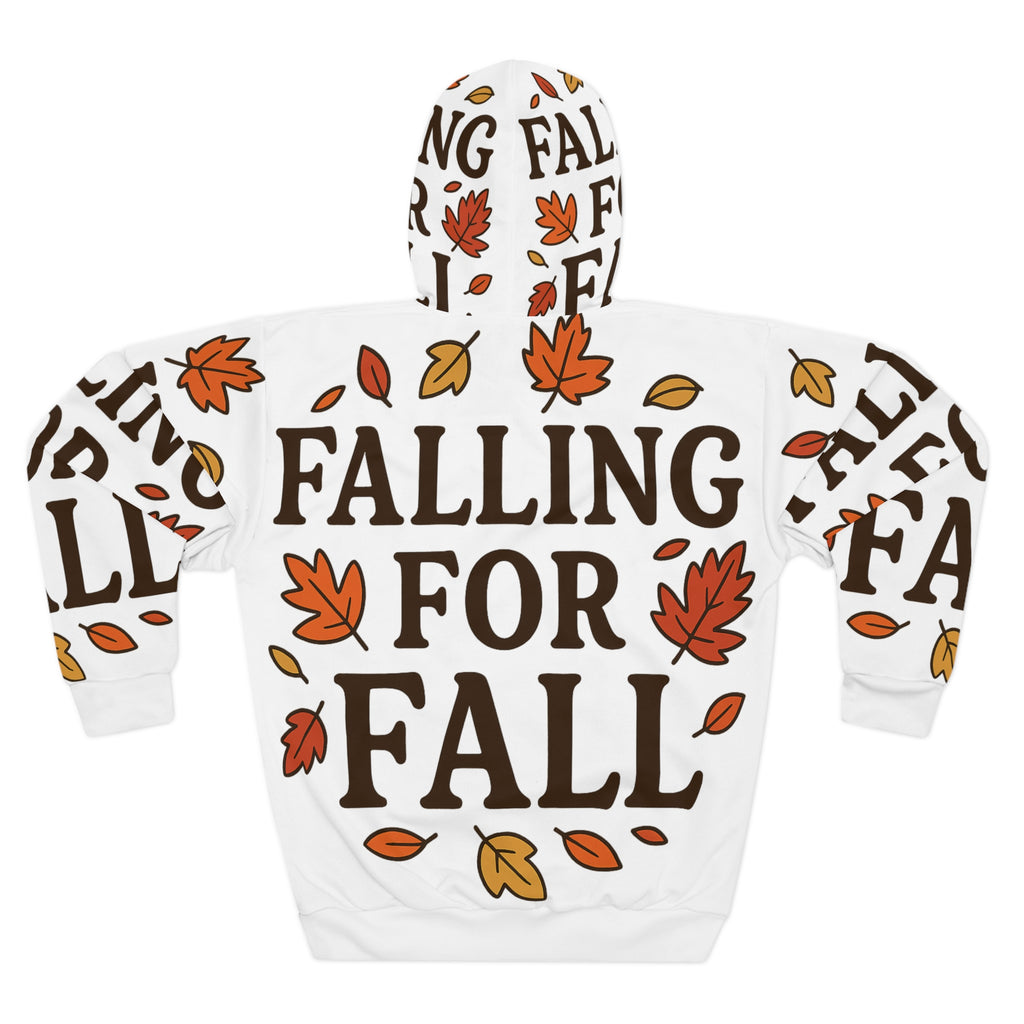 🍁 Falling For Fall Hoodie – Cozy Autumn Vibes 🍂 Perfect for Halloween, Thanksgiving, Gift Idea