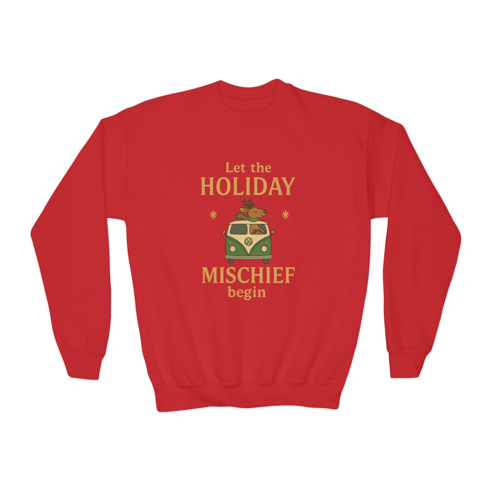 YOUTH Holiday Mischief Crewneck Sweatshirt | Fun Gift for Kids | Cozy Winter Apparel | Christmas Party Sweatshirt, Holiday Gift, [...]