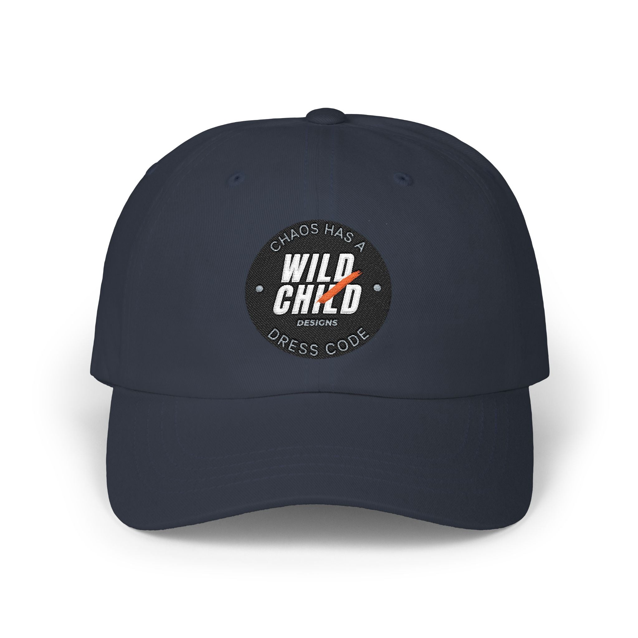 Wild Child Dad Cap – Embroidered 'Wild Child' Patch Baseball Hat