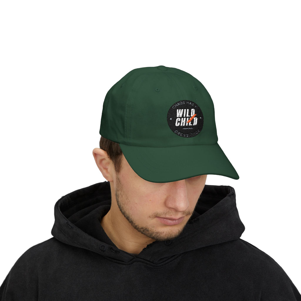 Wild Child Dad Cap – Embroidered 'Wild Child' Patch Baseball Hat