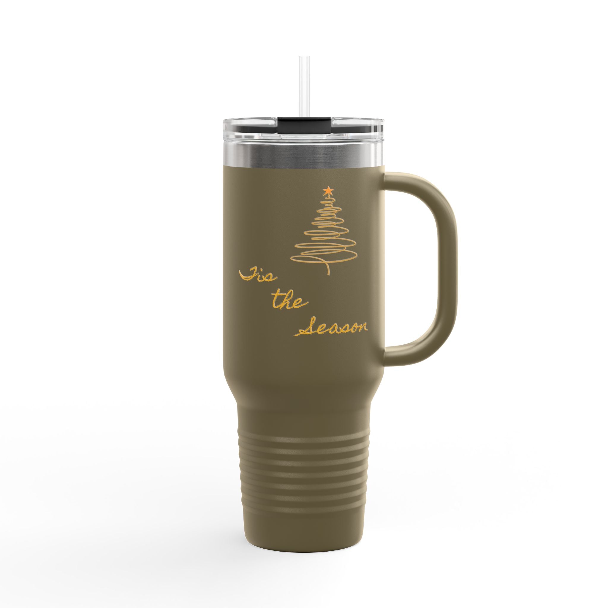 Holiday Inspired Insulated Travel Mug, 40oz