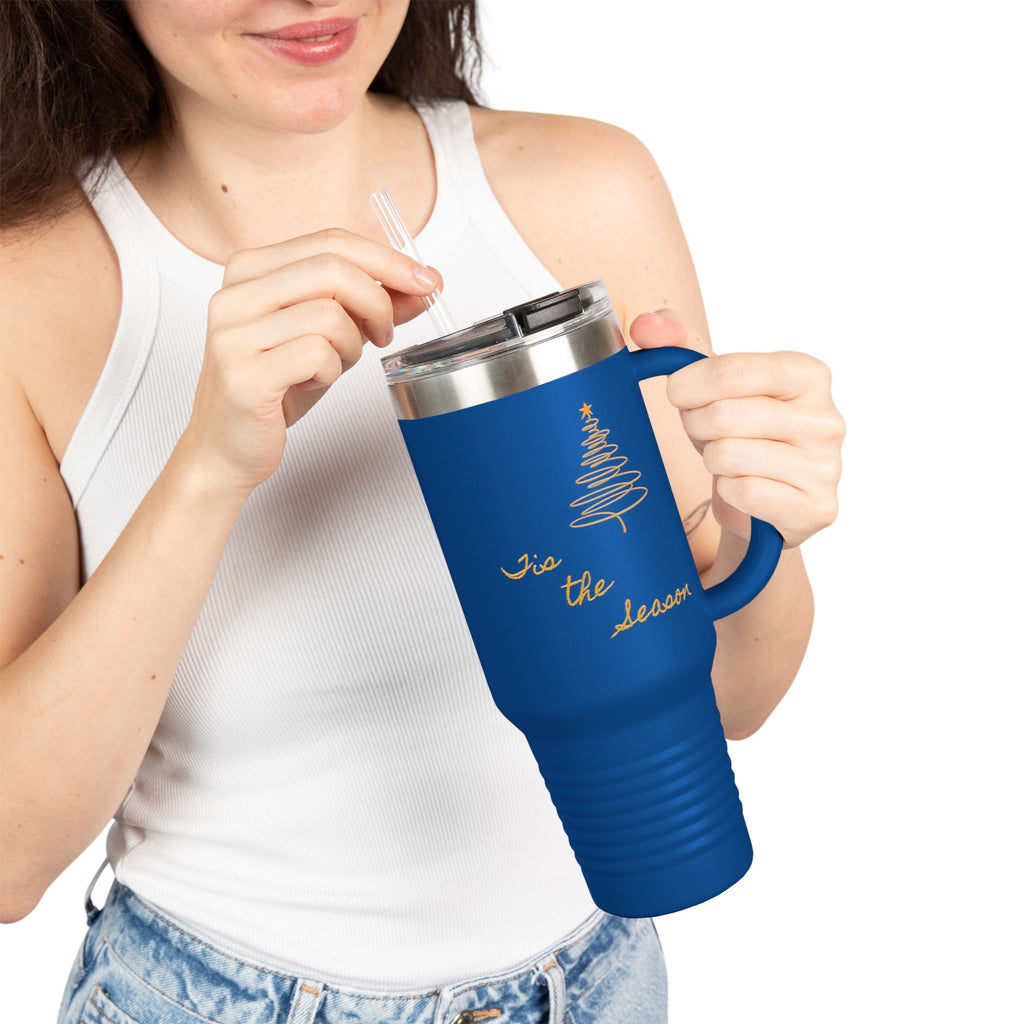Holiday Inspired Insulated Travel Mug, 40oz