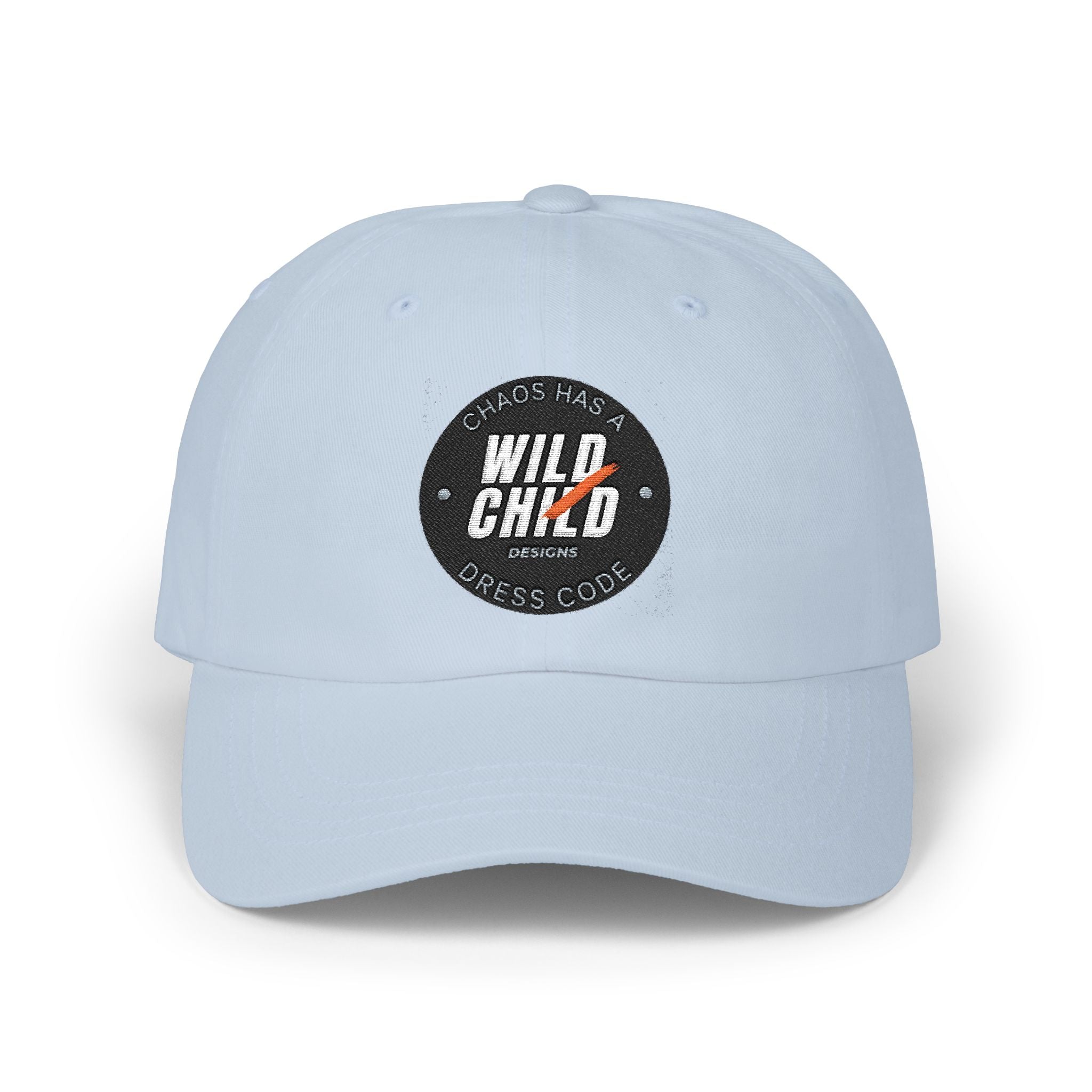 Wild Child Dad Cap – Embroidered 'Wild Child' Patch Baseball Hat