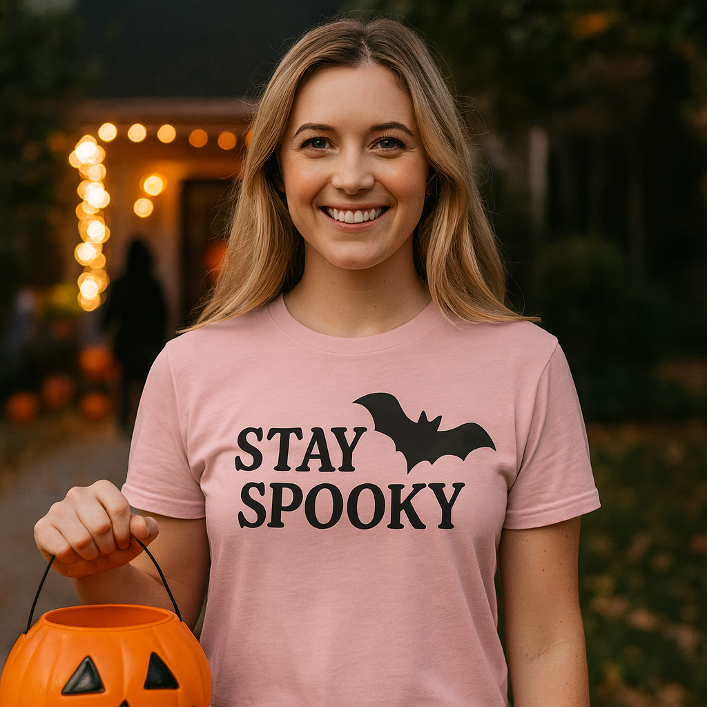 Stay Spooky Unisex T-Shirt, Halloween Tee, Casual Wear, Gift for Him or Her, Fall Fashion, Spooky Season Apparel