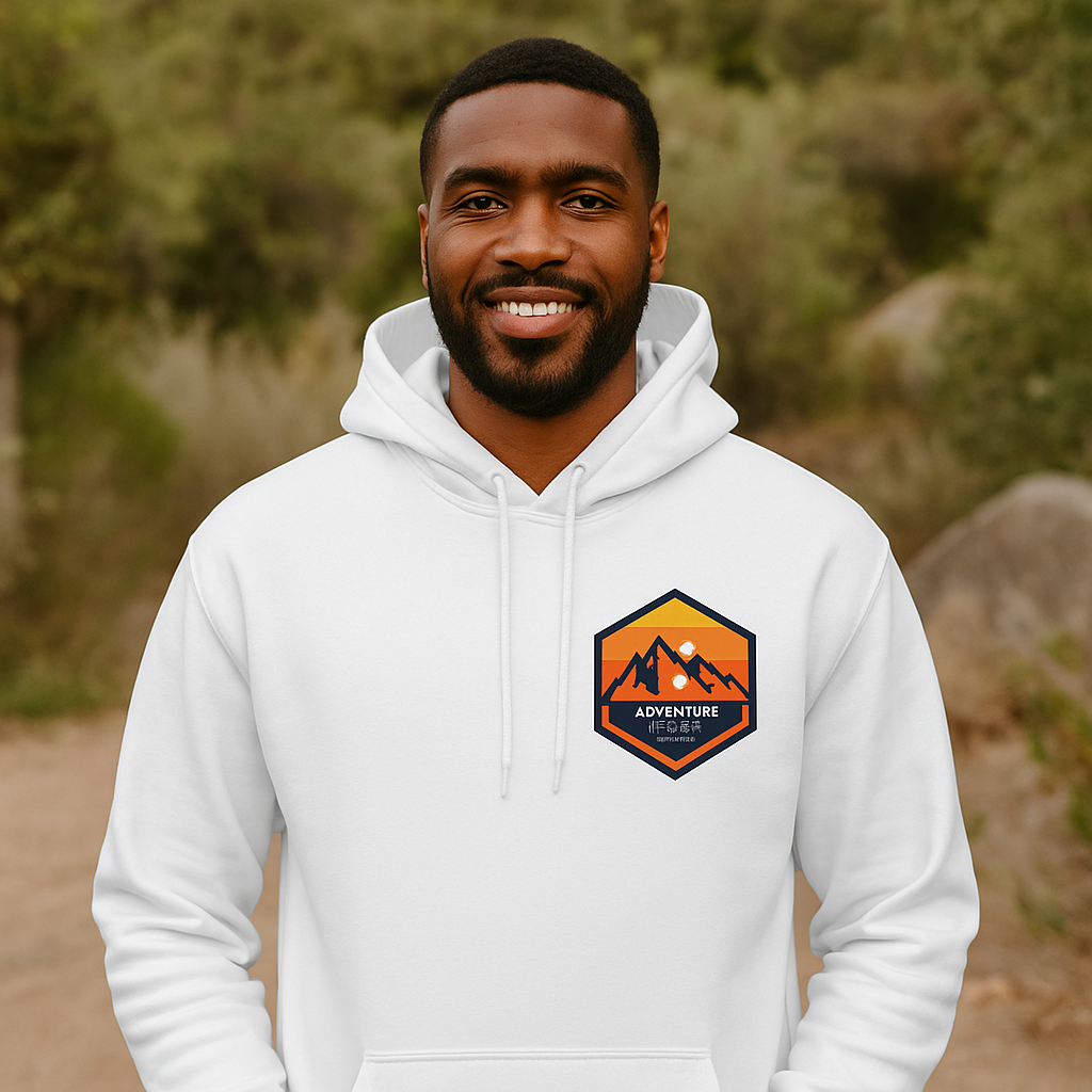 Adventure Awaits Always - Mountain Sunset Hoodie