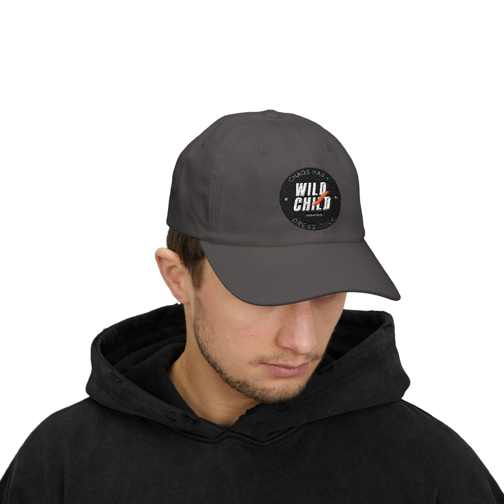 Wild Child Dad Cap – Embroidered 'Wild Child' Patch Baseball Hat