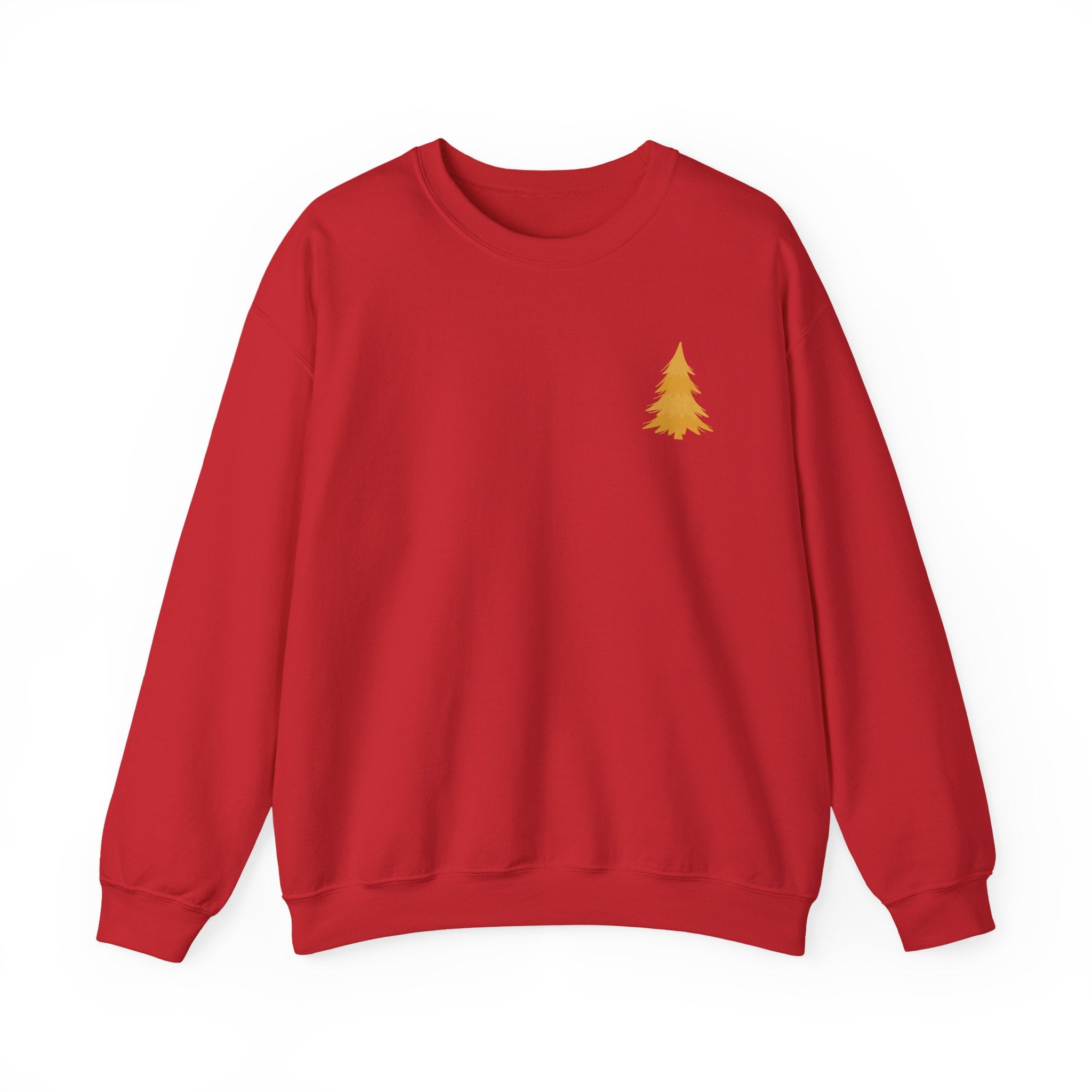 Cozy Winter Tree Sweatshirt, Unisex Holiday Sweatshirt, Perfect for Christmas, Gift for the Season, Trendy Seasonal Apparel