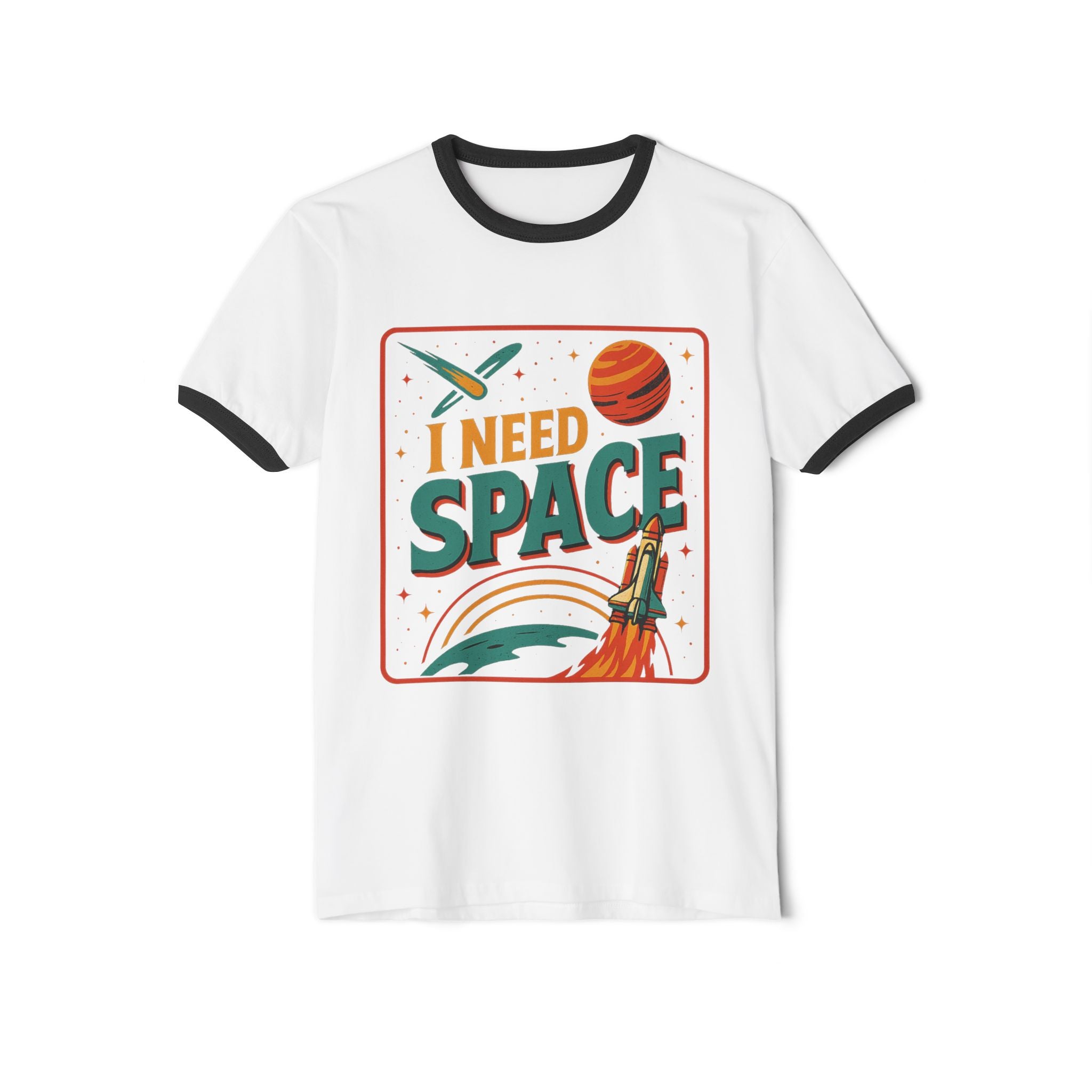 I Need Space Unisex Cotton Ringer T-Shirt, Funny Tee, Space Lovers Gift, Casual Wear, Cool Graphic T-Shirt, Gift for Astronaut [...]