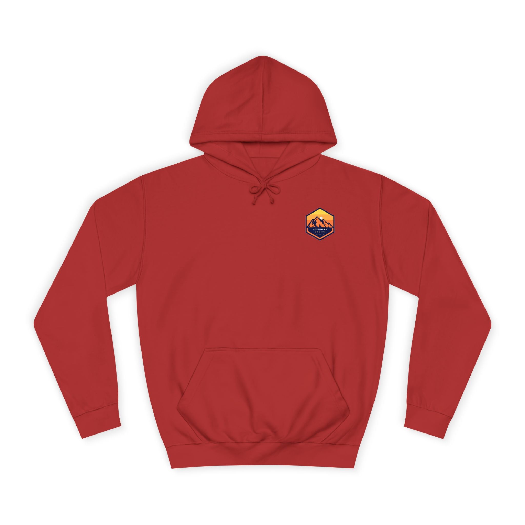 Adventure Awaits Always - Mountain Sunset Hoodie