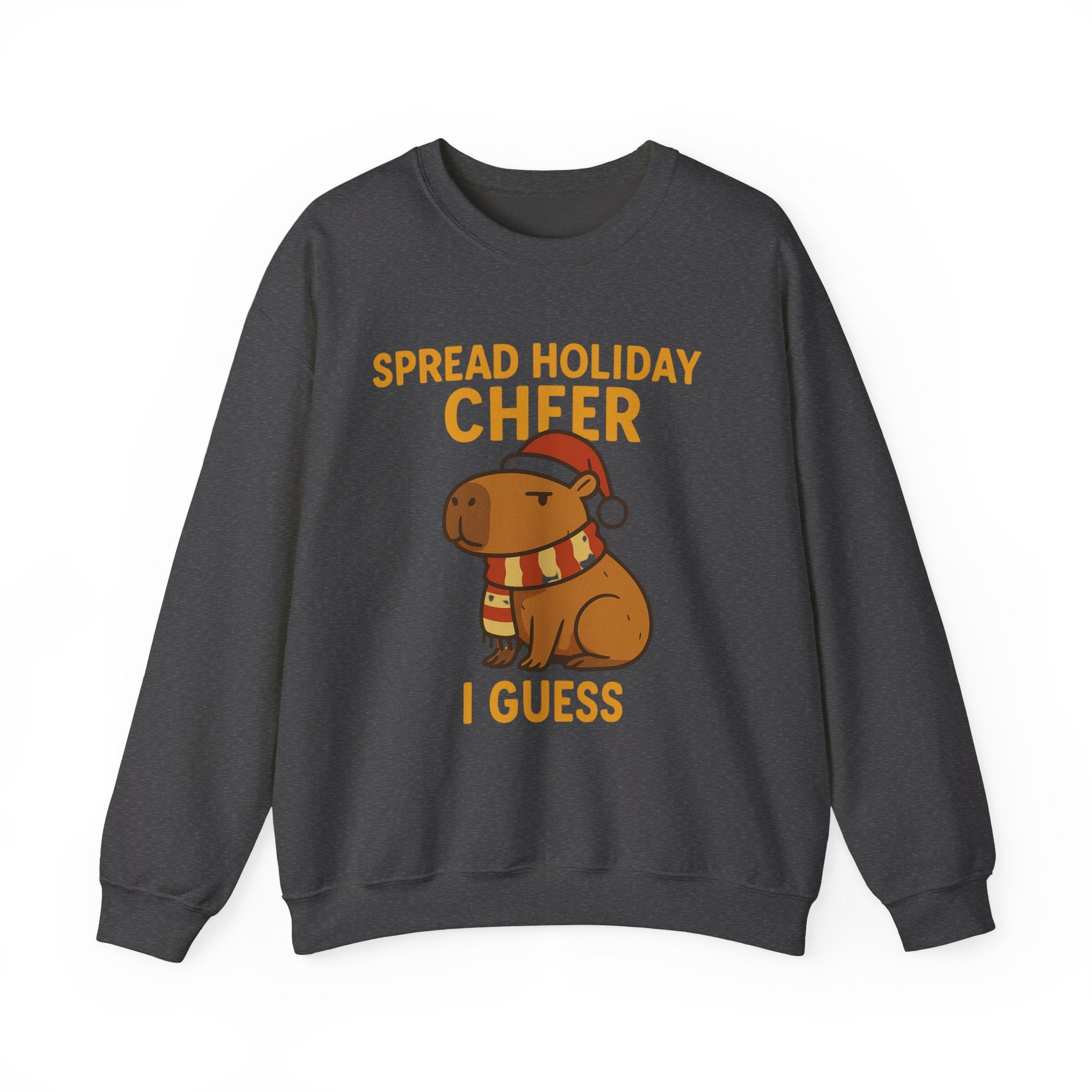 Cozy Holiday Sweatshirt, Spread Holiday Cheer Crewneck, Funny Gift for Animal Lovers, Winter Apparel, Christmas Sweater