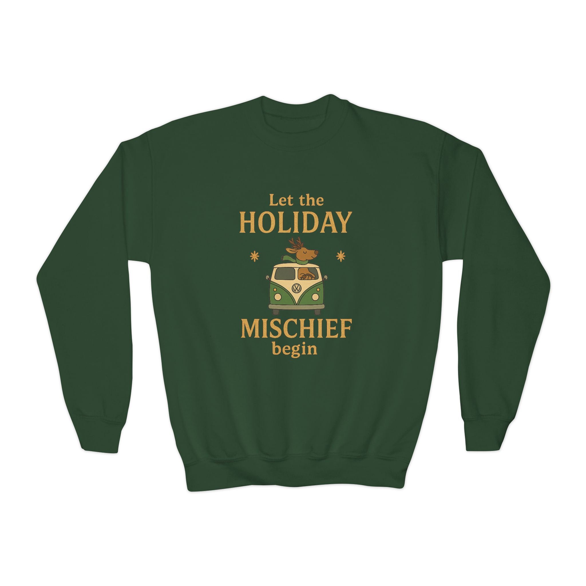 YOUTH Holiday Mischief Crewneck Sweatshirt | Fun Gift for Kids | Cozy Winter Apparel | Christmas Party Sweatshirt, Holiday Gift, [...]