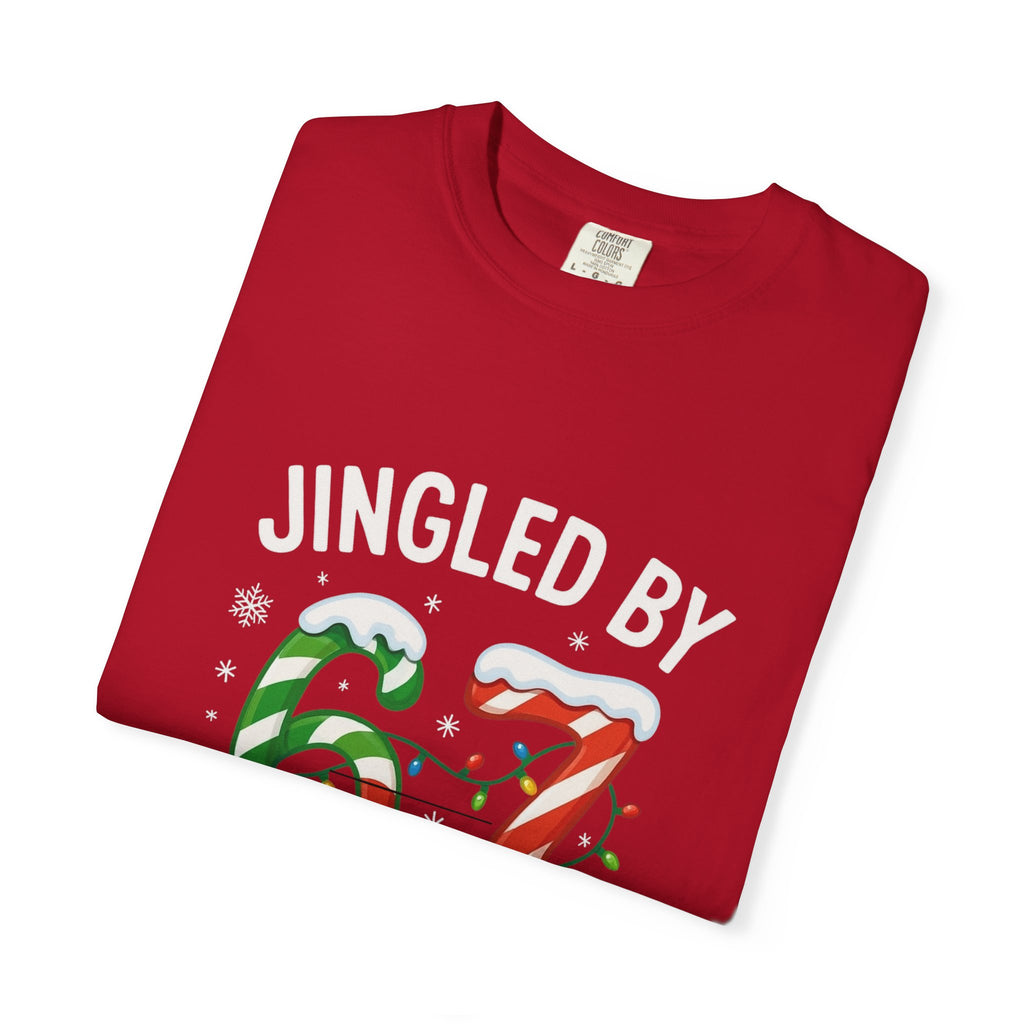Jingled By 67 Unisex Holiday T-Shirt