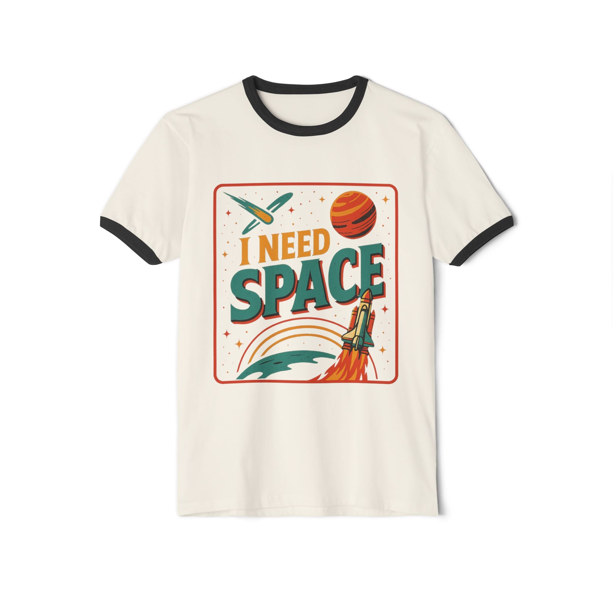 I Need Space Unisex Cotton Ringer T-Shirt, Funny Tee, Space Lovers Gift, Casual Wear, Cool Graphic T-Shirt, Gift for Astronaut [...]