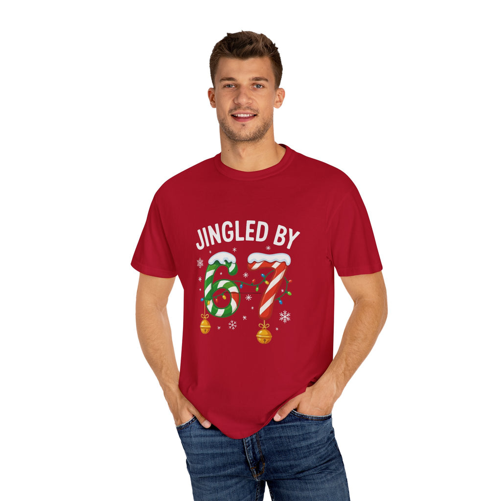 Jingled By 67 Unisex Holiday T-Shirt