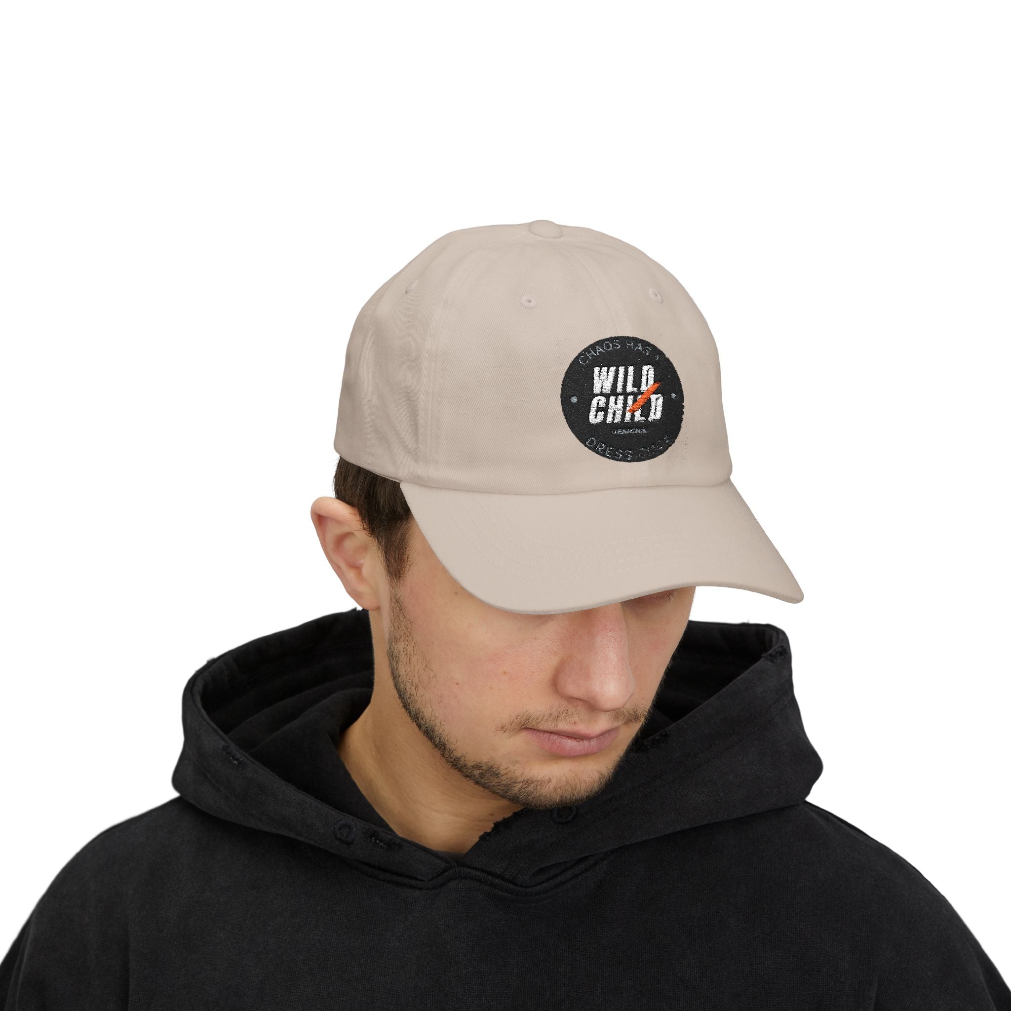 Wild Child Dad Cap – Embroidered 'Wild Child' Patch Baseball Hat