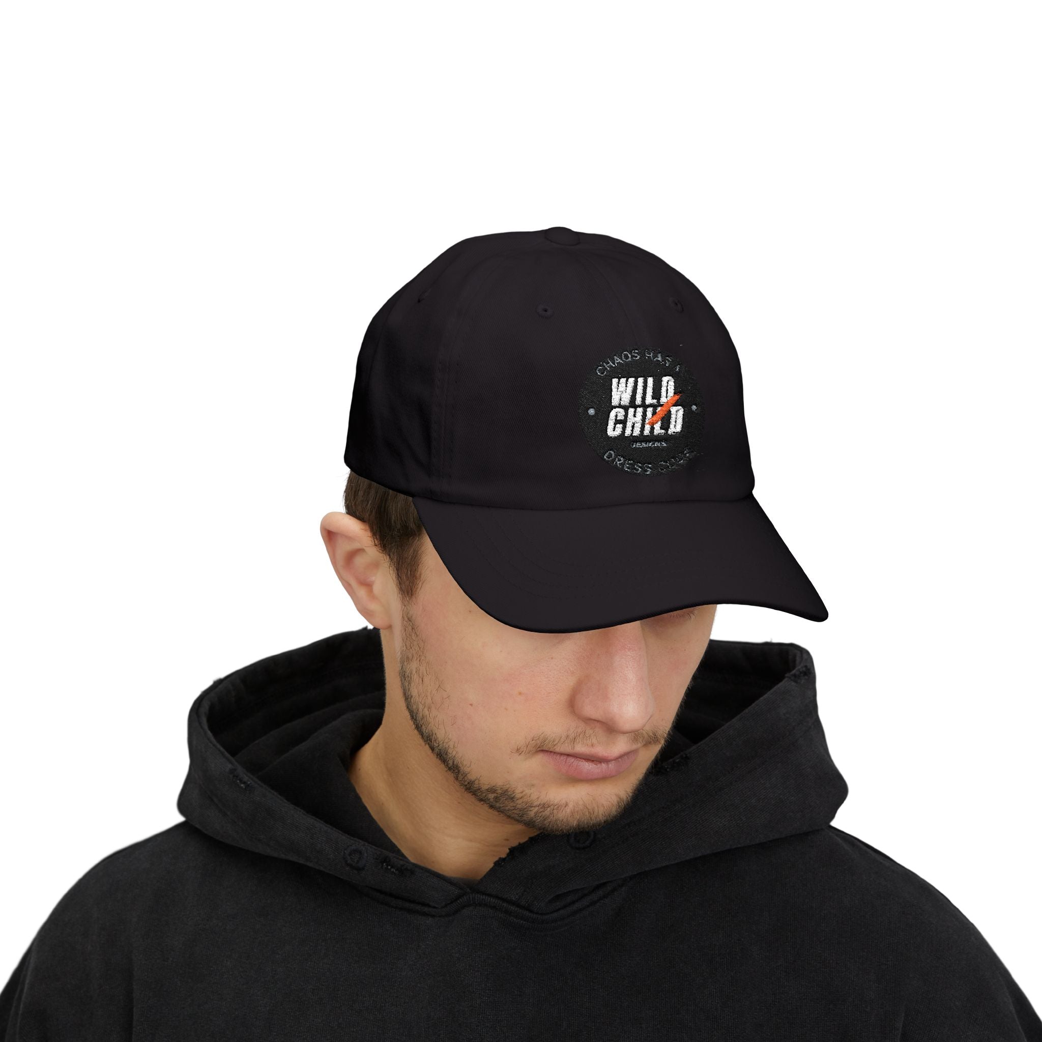 Wild Child Dad Cap – Embroidered 'Wild Child' Patch Baseball Hat