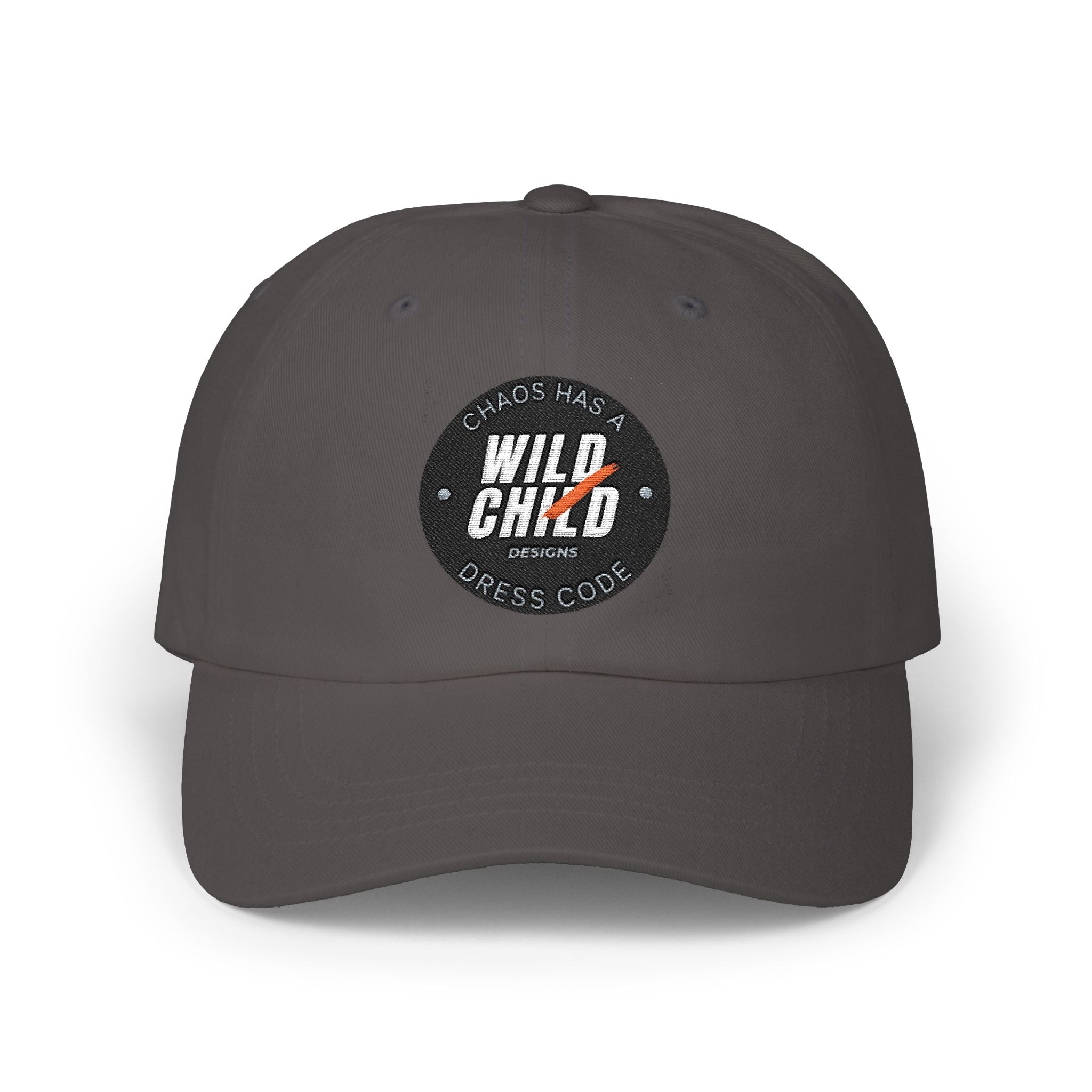 Wild Child Dad Cap – Embroidered 'Wild Child' Patch Baseball Hat