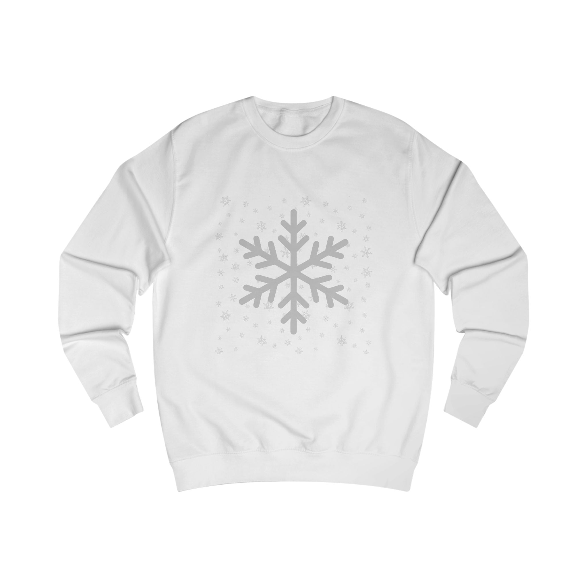 Cozy Winter Snowflake Sweatshirt, Unisex Sweater for Holiday, Christmas Gift, Winter Fashion, Warm Layering