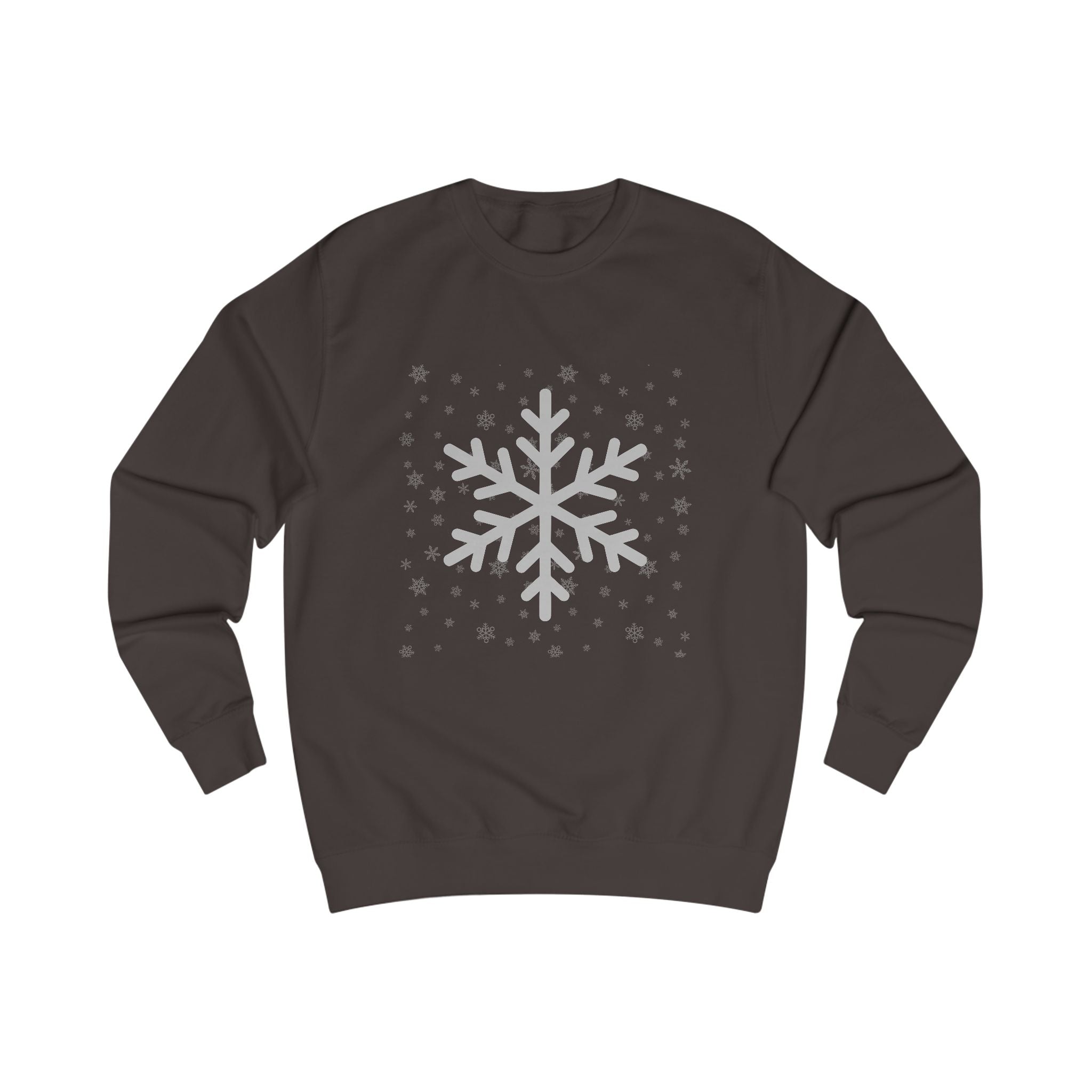 Cozy Winter Snowflake Sweatshirt, Unisex Sweater for Holiday, Christmas Gift, Winter Fashion, Warm Layering