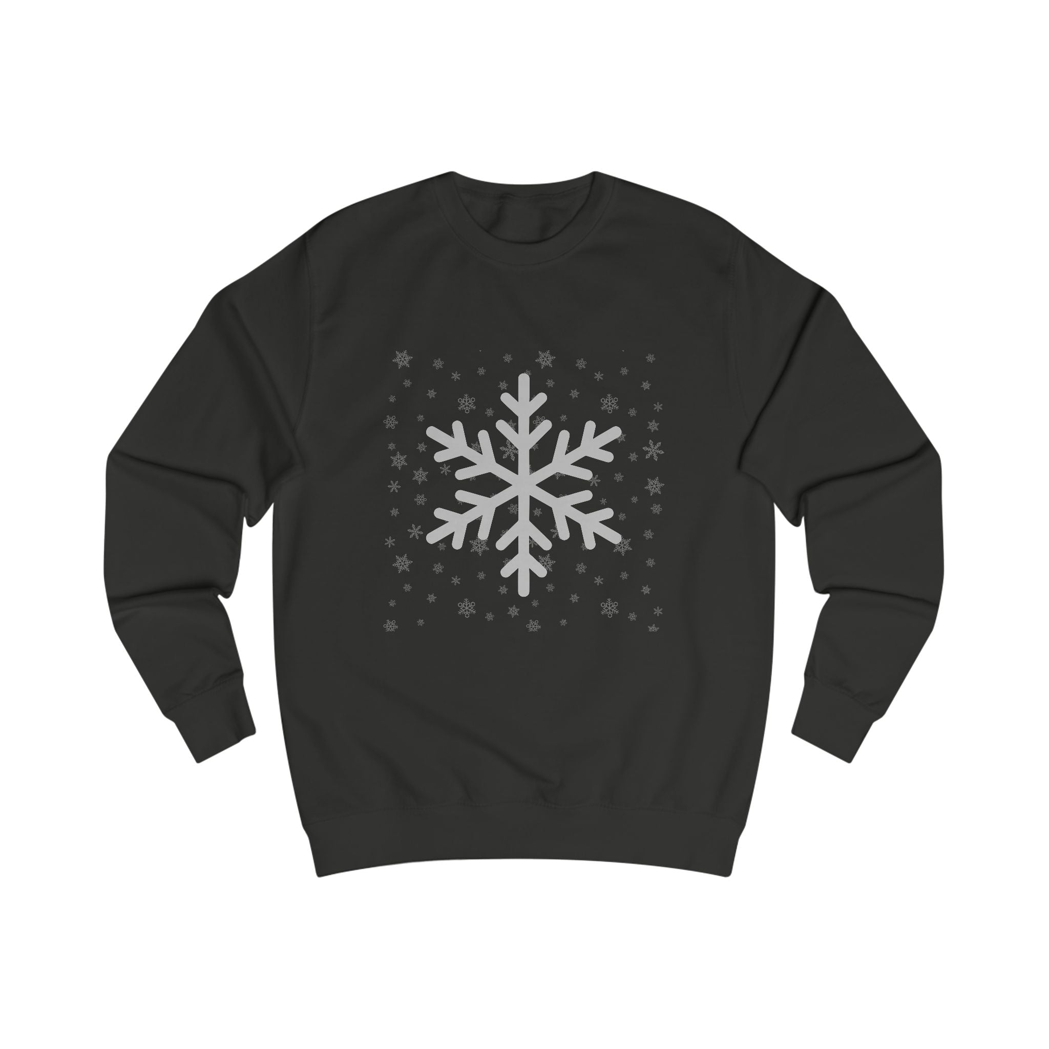 Cozy Winter Snowflake Sweatshirt, Unisex Sweater for Holiday, Christmas Gift, Winter Fashion, Warm Layering