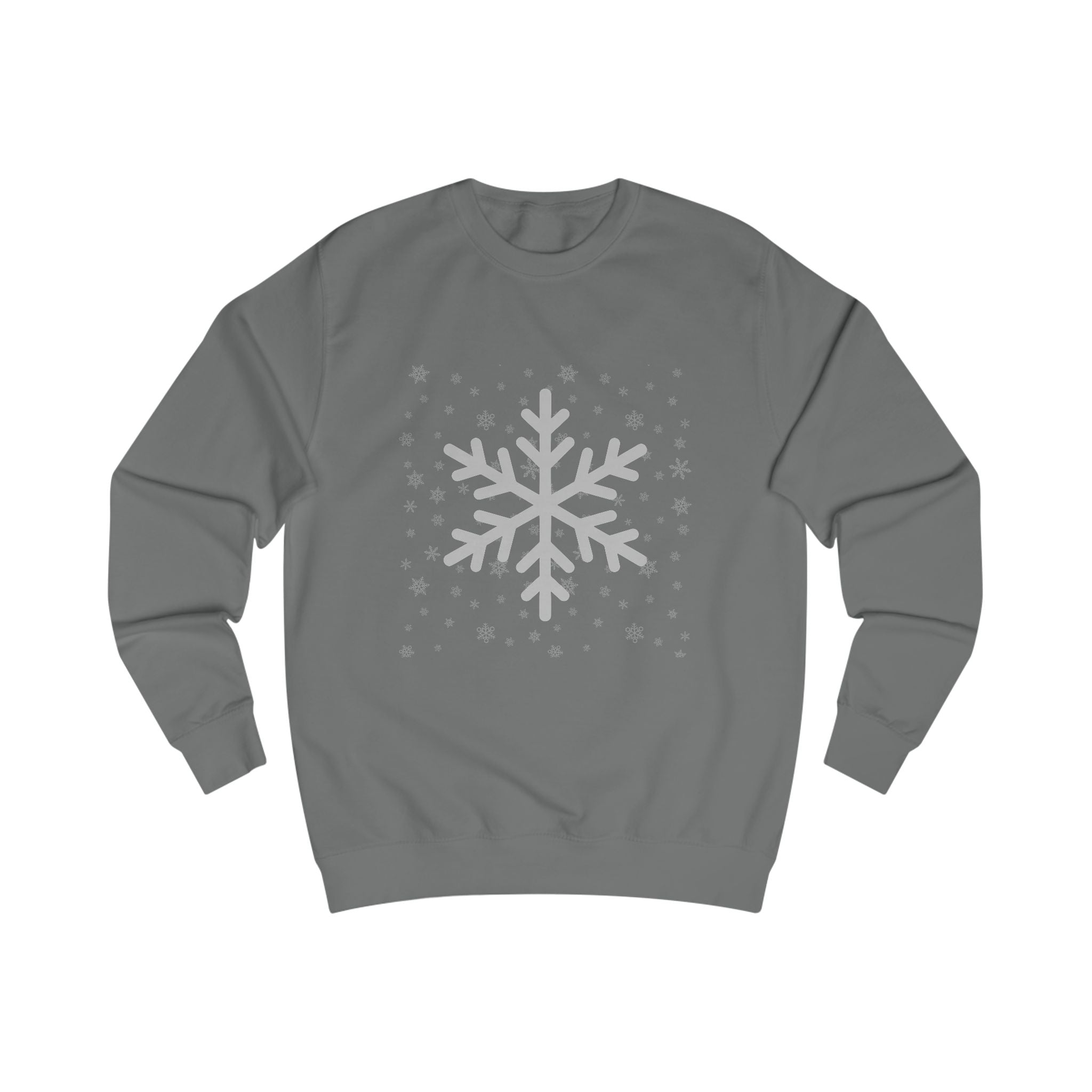 Cozy Winter Snowflake Sweatshirt, Unisex Sweater for Holiday, Christmas Gift, Winter Fashion, Warm Layering