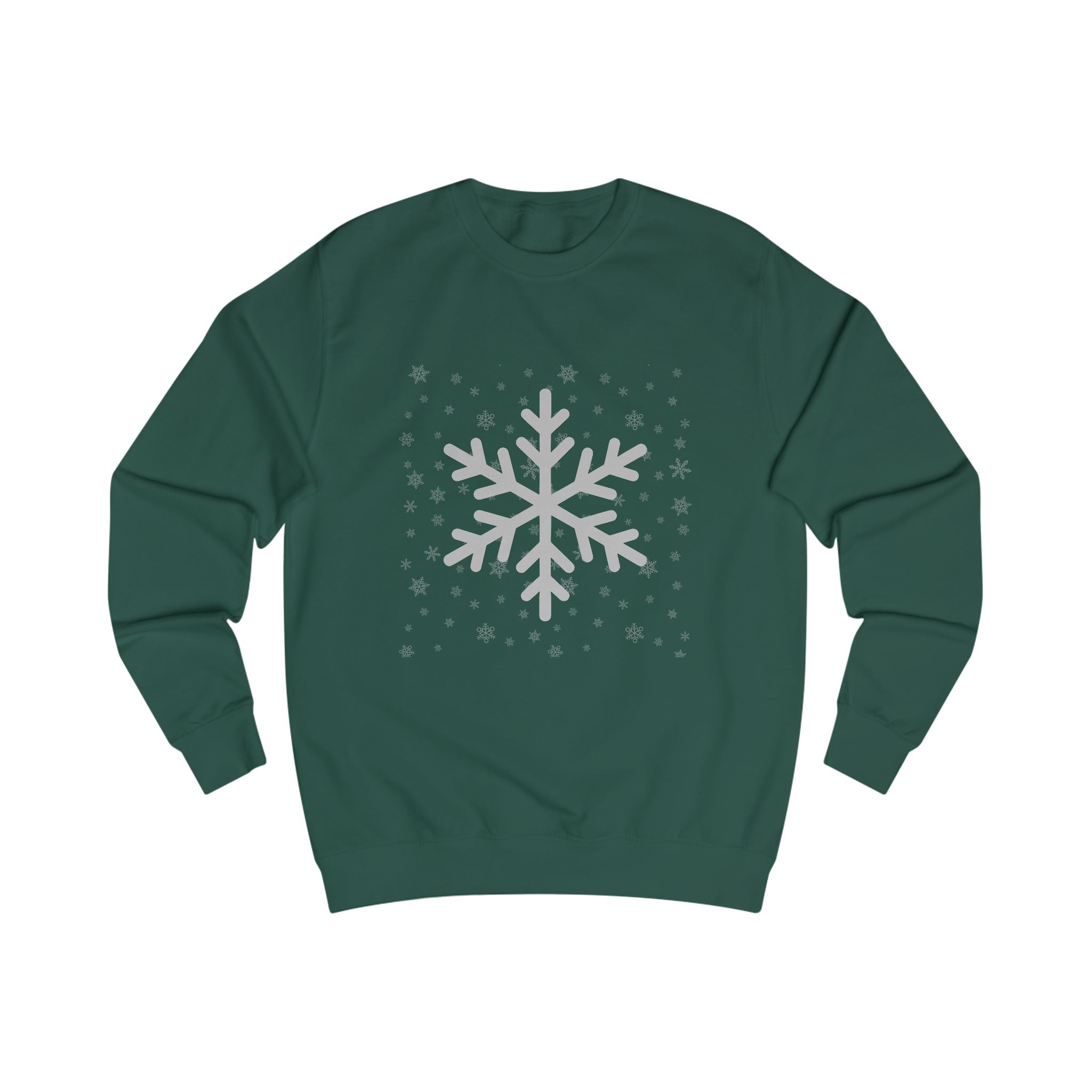 Cozy Winter Snowflake Sweatshirt, Unisex Sweater for Holiday, Christmas Gift, Winter Fashion, Warm Layering