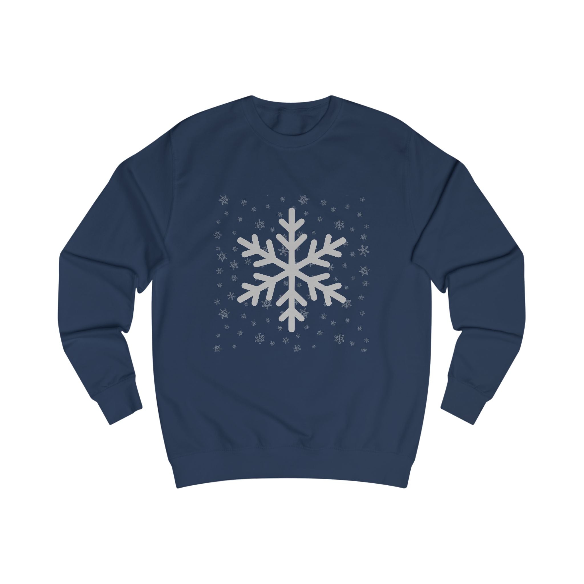 Cozy Winter Snowflake Sweatshirt, Unisex Sweater for Holiday, Christmas Gift, Winter Fashion, Warm Layering