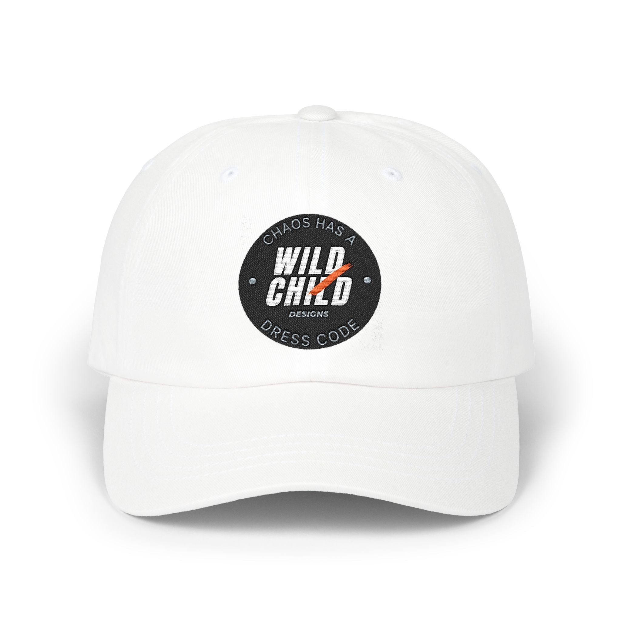 Wild Child Dad Cap – Embroidered 'Wild Child' Patch Baseball Hat