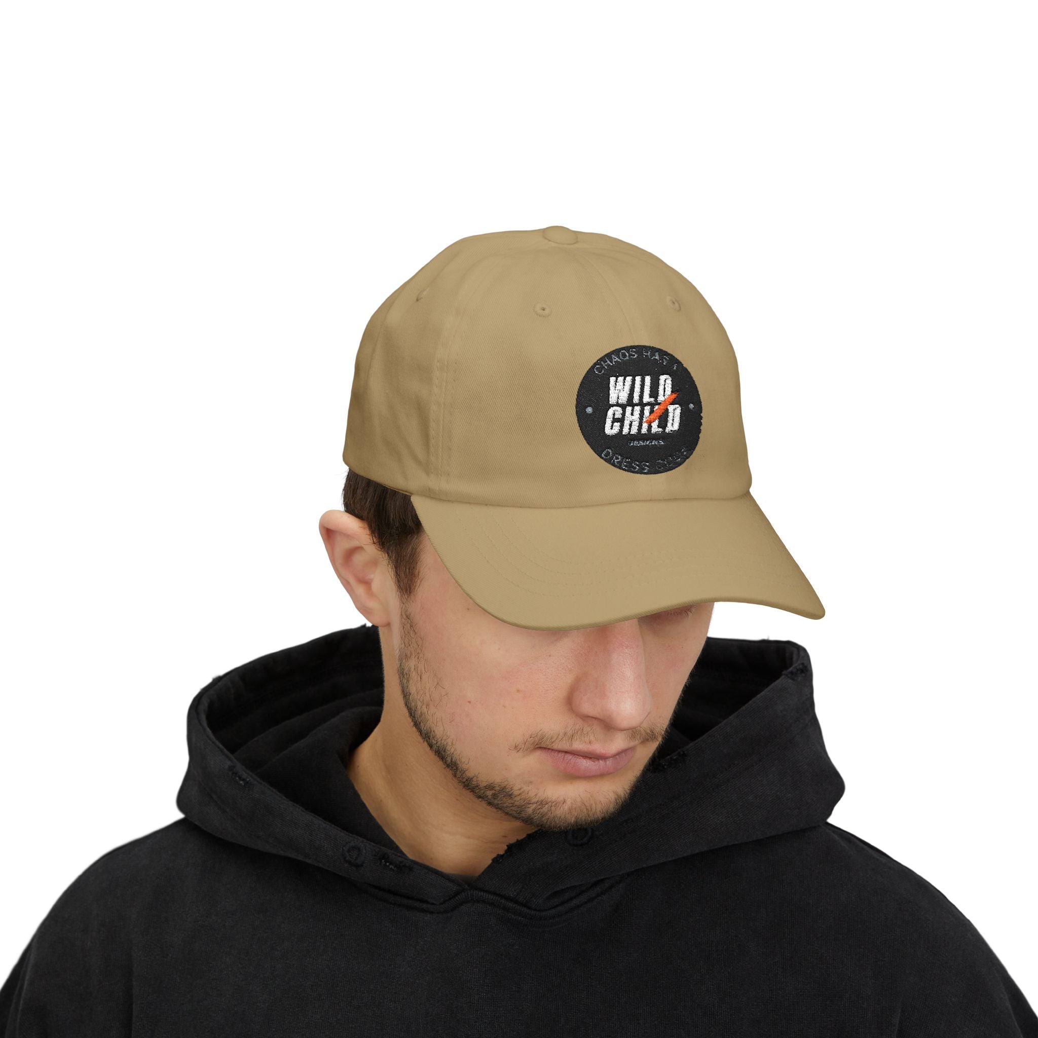 Wild Child Dad Cap – Embroidered 'Wild Child' Patch Baseball Hat