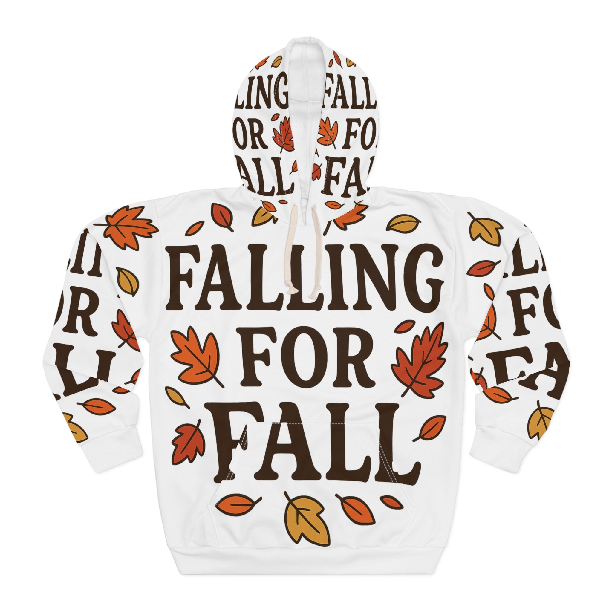 🍁 Falling For Fall Hoodie – Cozy Autumn Vibes 🍂 Perfect for Halloween, Thanksgiving, Gift Idea