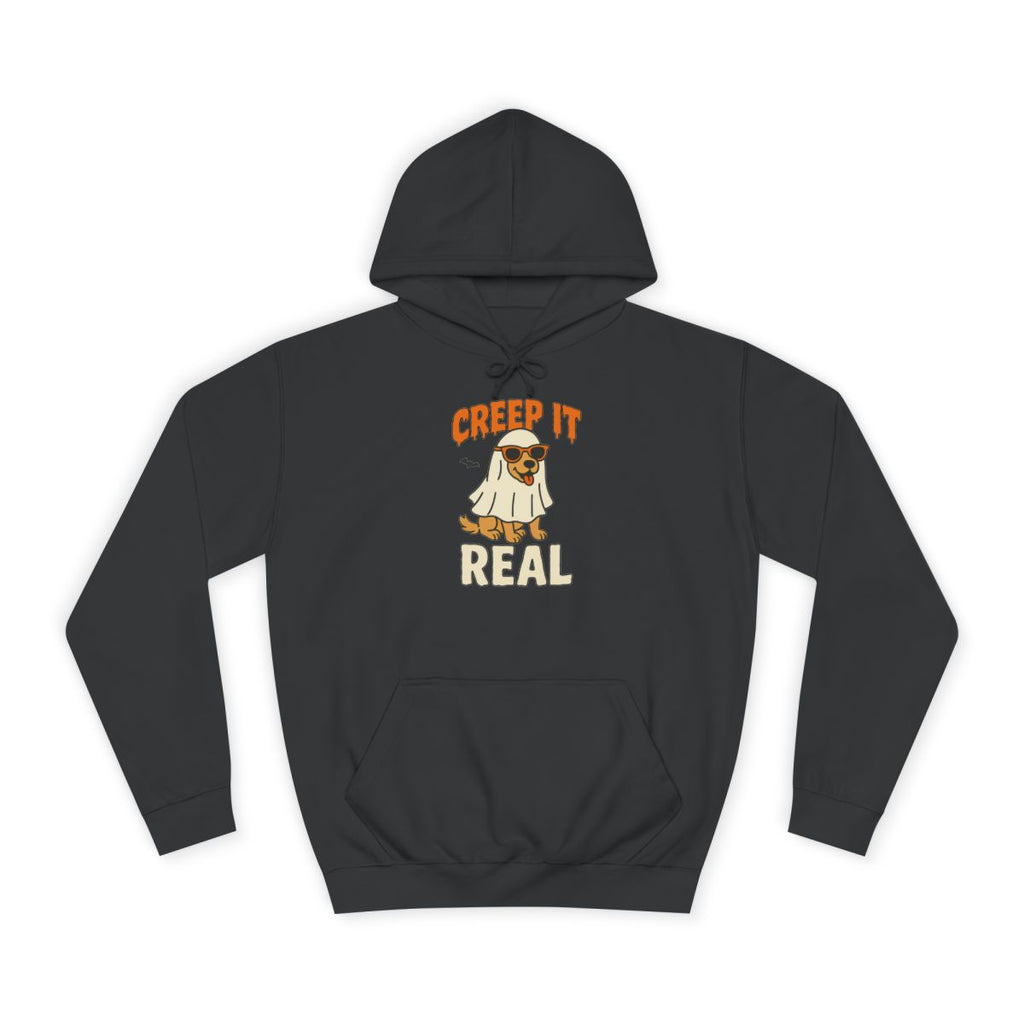 “Creep It Real” Golden Retriever Halloween Hoodie