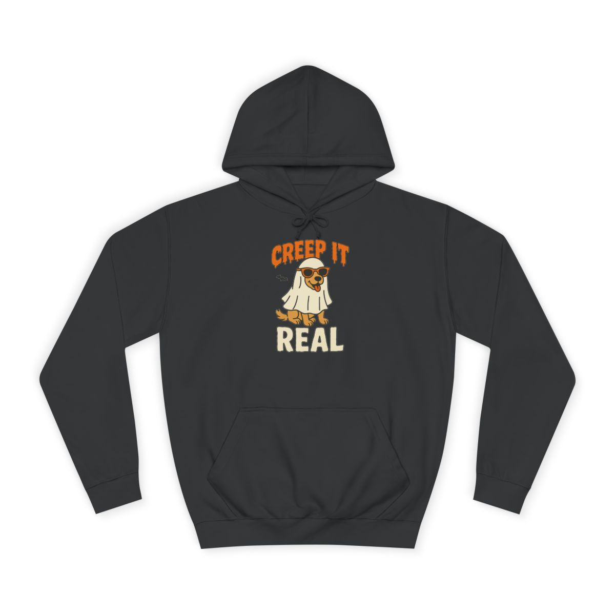 “Creep It Real” Golden Retriever Halloween Hoodie
