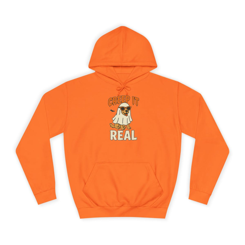 “Creep It Real” Golden Retriever Halloween Hoodie