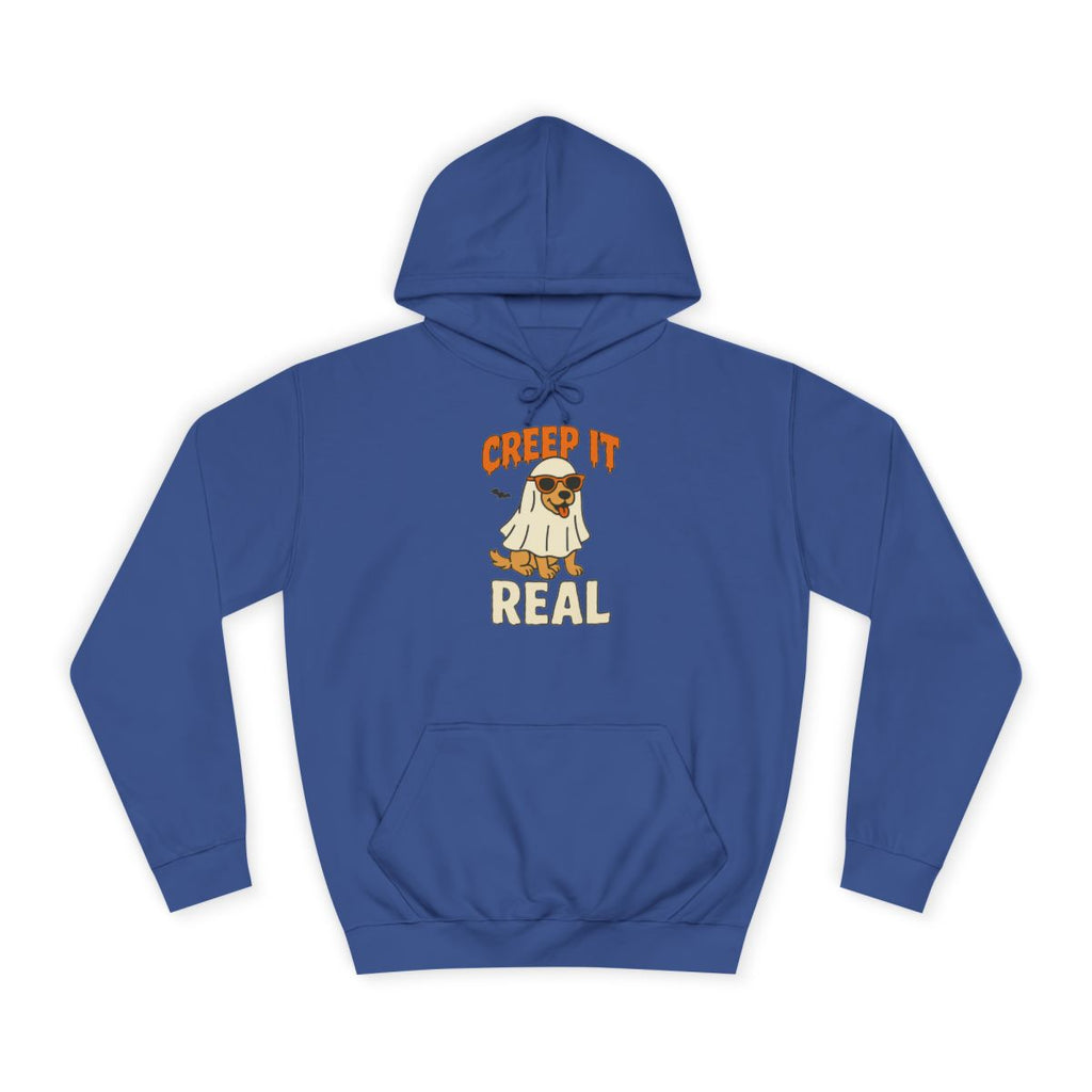 “Creep It Real” Golden Retriever Halloween Hoodie