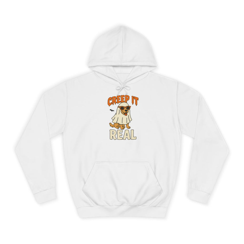 “Creep It Real” Golden Retriever Halloween Hoodie